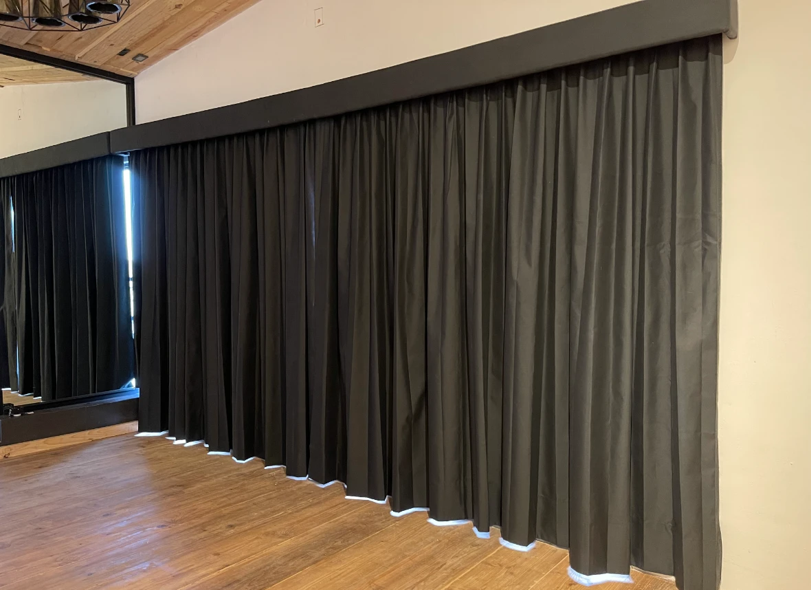 Cortinas negras black out total, cortinas para hoteles y recamaras