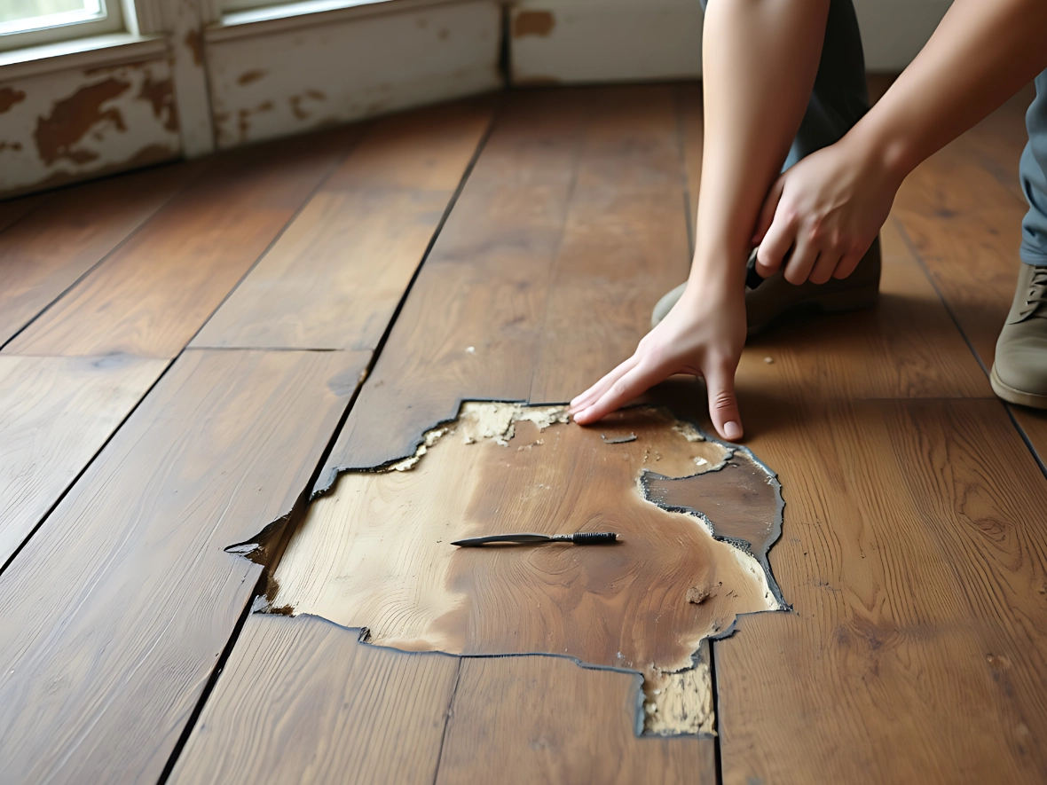 Problemas comunes en pisos por subsuelo irregular: marca vinílico y afecta instalación de laminado o madera