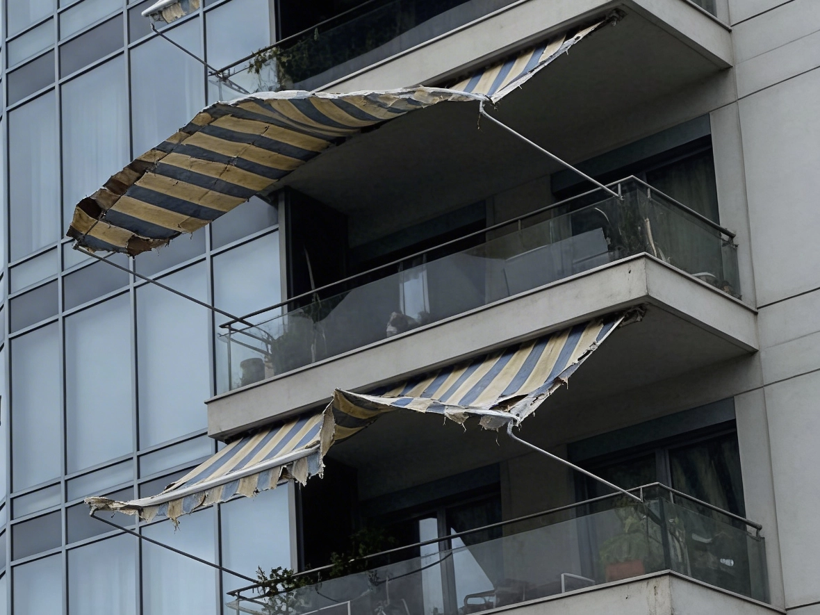 Problemas comunes en toldos por mala asesoría: anclaje, viento, inclinación y lluvia